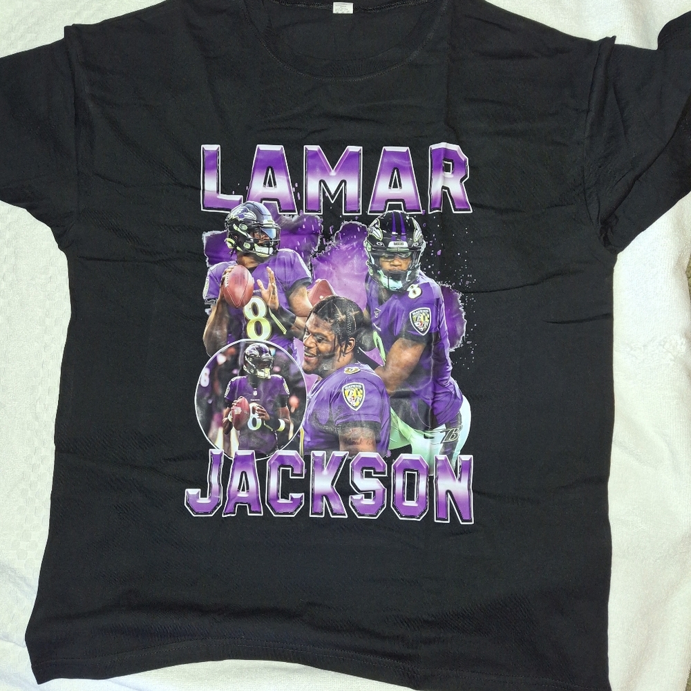 Baltimore Ravens Lamar Jackson Shirt 3XL